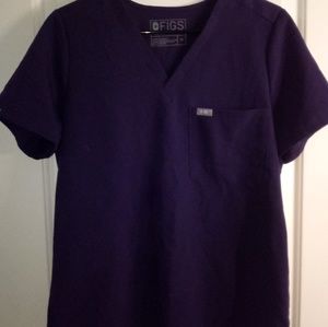 NEW Figs Ladies one pocket scrubs top size Medium